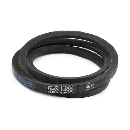 D&D SPA1400 Metric V-Belt, 1400mm Outside Length, 13 mm Top Width, 10 mm Thickness, 1 Ribs SPA1400